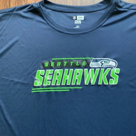 Seattle Seahawks NFL Logo Athletic T Shirt 3XL NWT - Picture 2 of 6